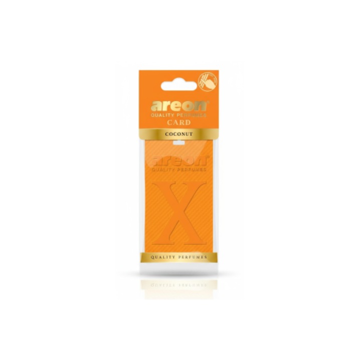 Areon X Card autóillatosító, Kókusz