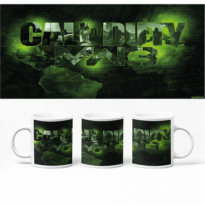 Cană D&B BG10019 Call Of Duty 300 ml Alb 1 Bucată