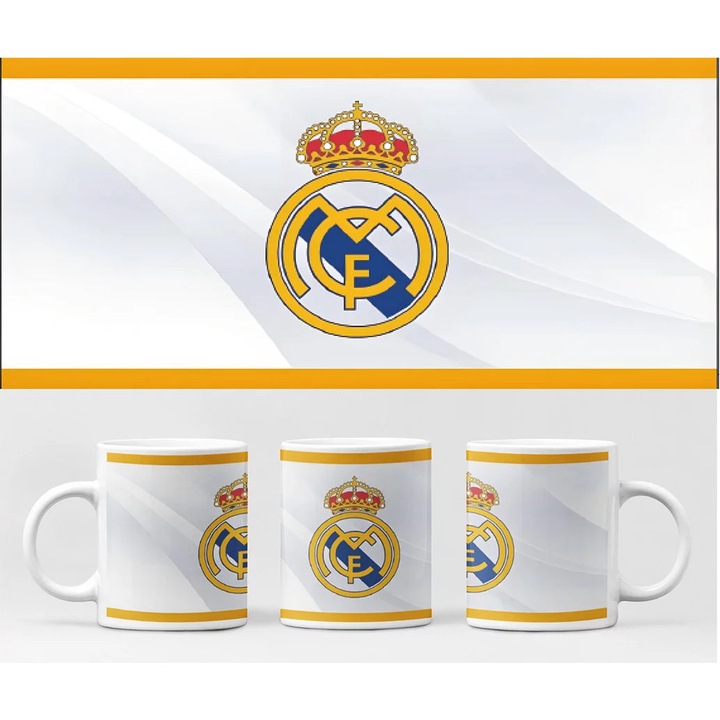 Cană D&B BG10137 Real 300 ml Albă 1 Bucată