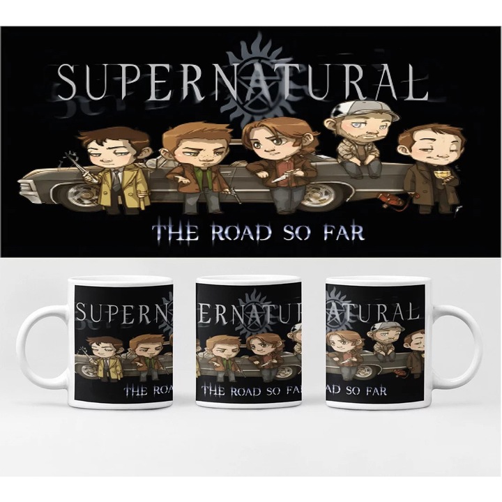 Cană D&B BG10224 Supernatural 300 ml Albă 1 Bucată