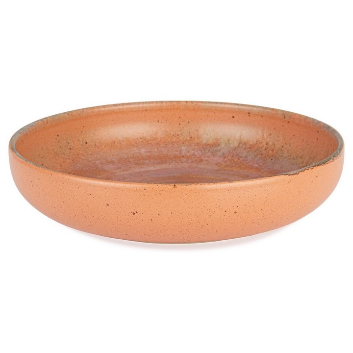 Chaves barna kő tányérkészlet, Ø22, 1x5h