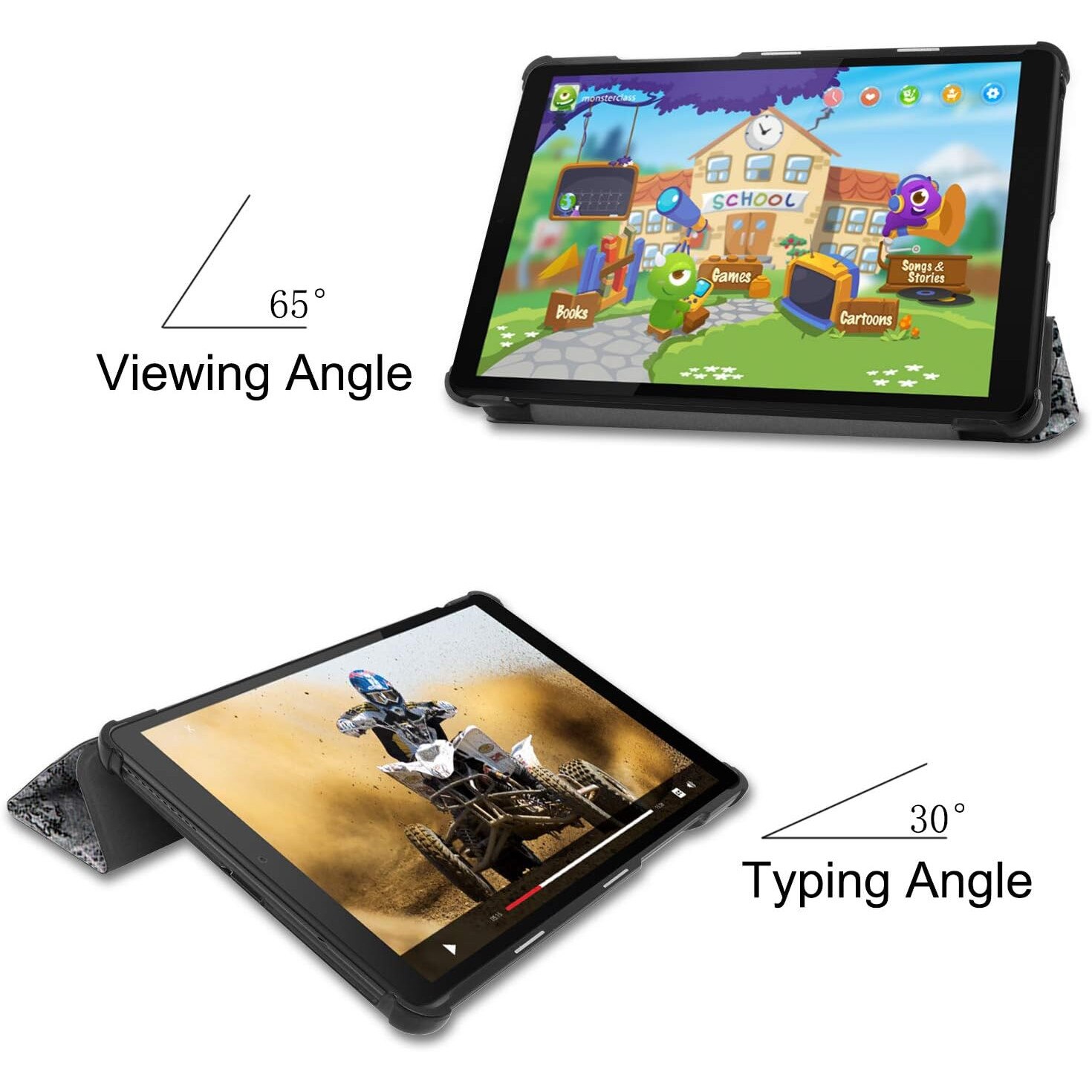 Husa de protectie pentru Lenovo Tab M8 Gen 4(TB-300FU/TB-300XU), 2023, Sigloo, 8", Paris