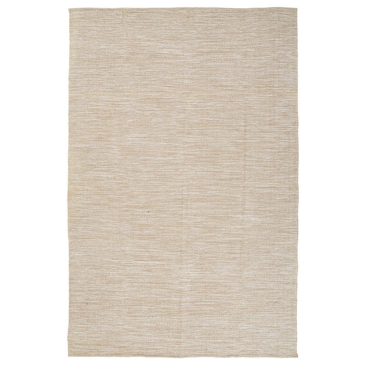 Covor poliester natur alb Jindal 200x300 cm