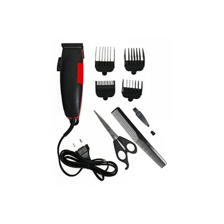 Masina de tuns Sonar SN203, lame otel inoxidabil, reglaj lame 3 marimi, 4 piepteni ghidare, 220-240V