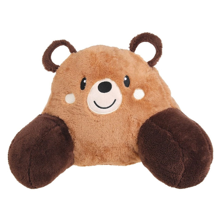 Perna decorativa ursulet maro 38x30x27cm