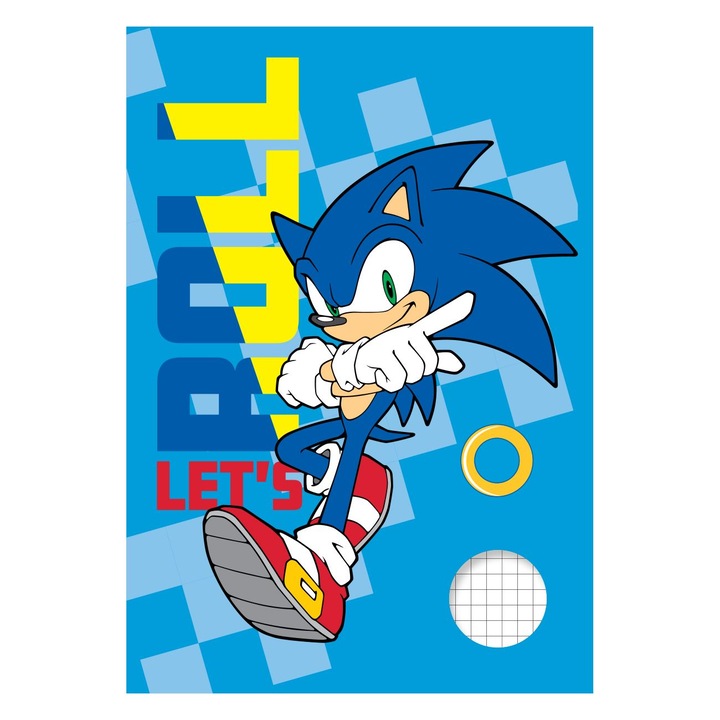 Füzet A5 40l Sonic kis négyzetrács