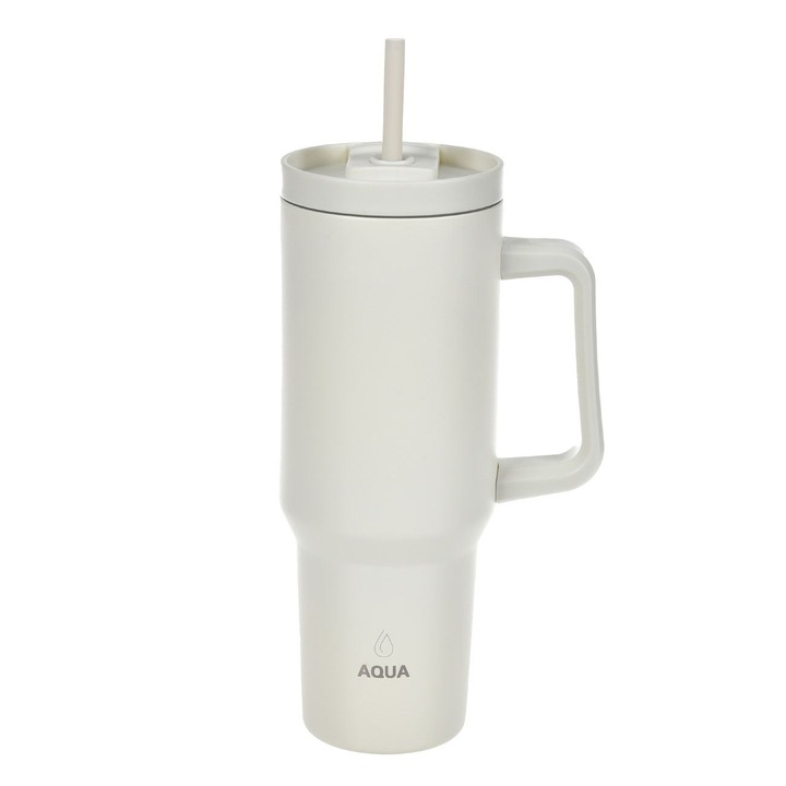 Rozsdamentes acél termosz bögre fogantyúval, 1200 ml