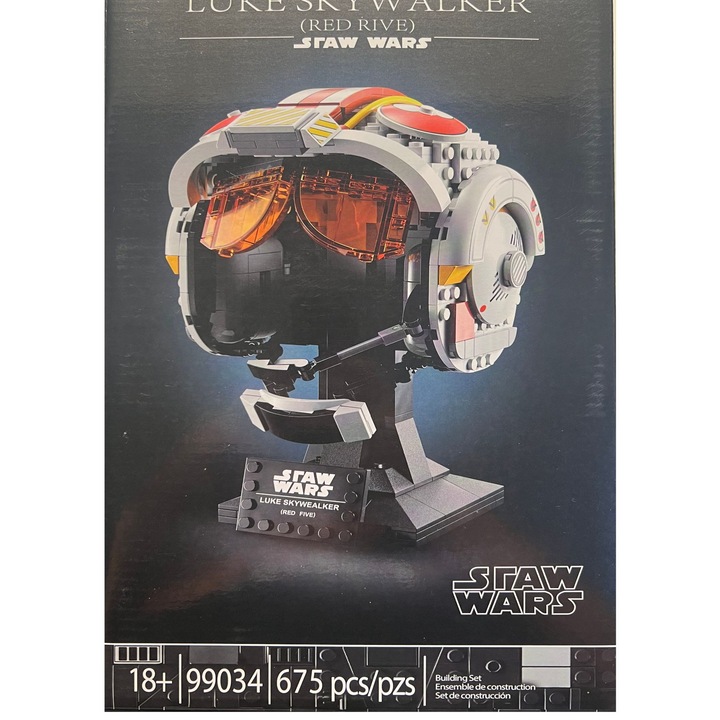 Star Wars Univerzum építőkészlet - Luke Skywalker sisakja, 675 darab