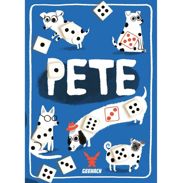 Joc de noroc CMYK Pete (Spots) cu catelusi, 1-4 jucatori, 10+ ani