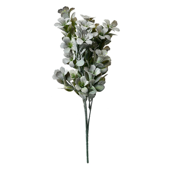 Buchet flori artificiale verzi 8x8x35 cm