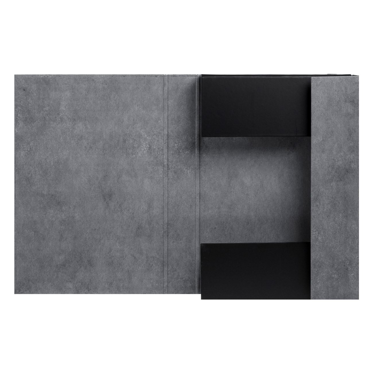 Mapa gri stone cu elastic 24x5x35cm - eMAG.ro