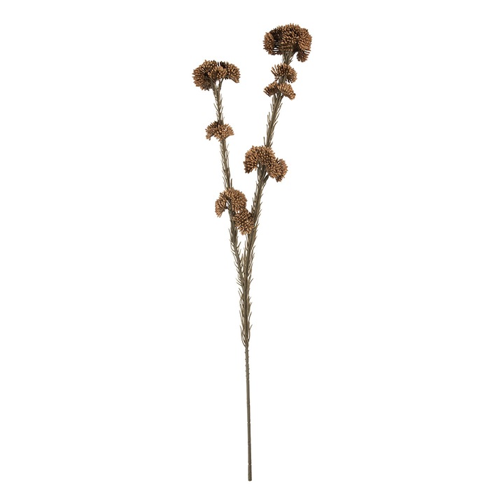 Floare artificiala maro 6x6x58 cm