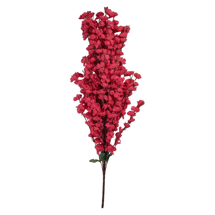 Floare artificiala roz maro 15x10x100 cm