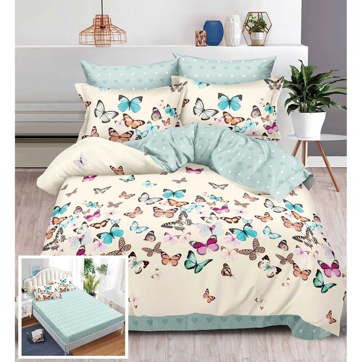 Layka SX017 6 részes gumis ágynemű