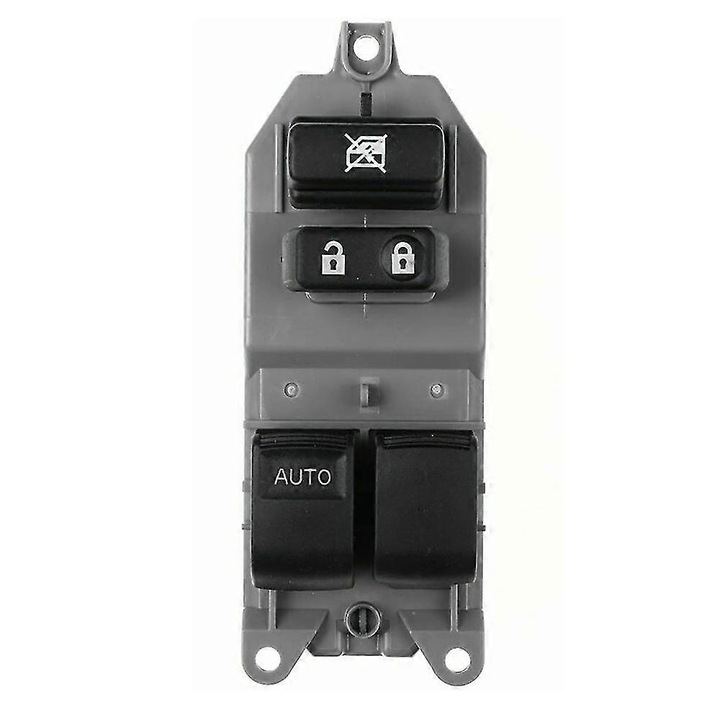 Autó ablakemelő kapcsoló, Yaris Hybrid 2007-2013, 2005-2011, fekete, kompakt méretek