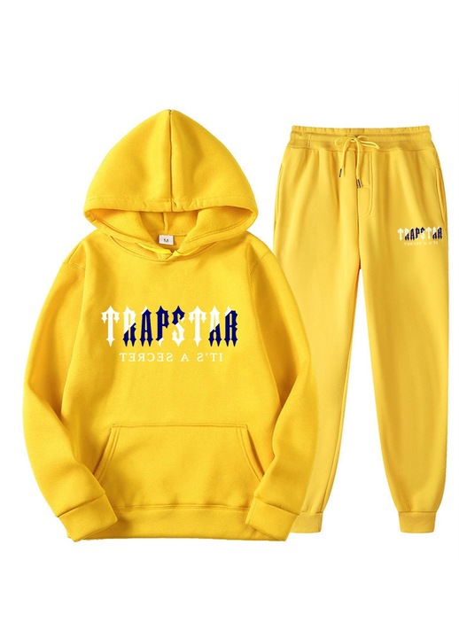 Trening lifestyle unisex, galben, confortabil si elegant