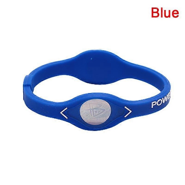 Bratara fitness din silicon, galbena, 20.5cm, set 1 bucata