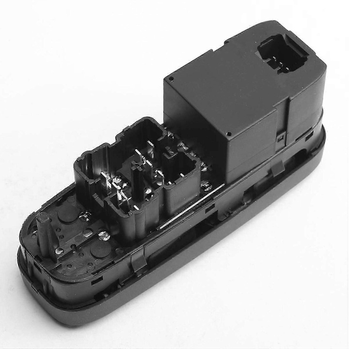 Elektromos ablakemelő kapcsoló bal oldalra Volvo V70 S70 XC70 1998-2000, 15x9x8cm, fekete, 1 db-os készlet.