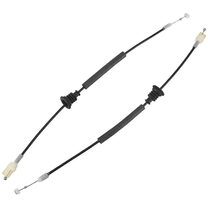 Hyundai I30 2007-2012 belső ajtókilincs kábel, 2 db-os készlet, fekete, műanyag