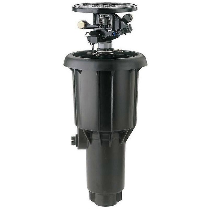 Aspersor Maxi-paw, sistem anti-stropire, inaltime lift 7.6 cm, 1 duza inclusa, culoare albastra, set pentru irigatii.