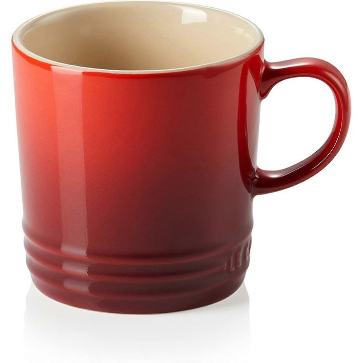 Cana din ceramica, 350ml, dimensiuni 9.1x12.3x9.3cm, set 1 bucata