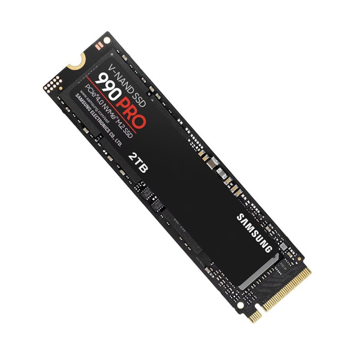 Solid State Drive (SSD) Samsung 990 PRO, Максимална скорост PCIe 4.0, Samsung V-NAND 3-битов MLC, 2TB