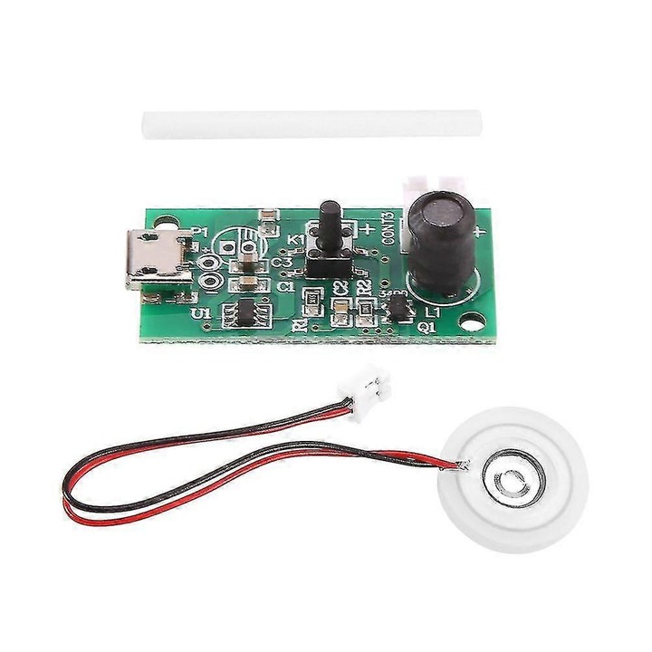 Zöld párásító, 2W, 30-40ml/h, USB, 4 darabos készlet