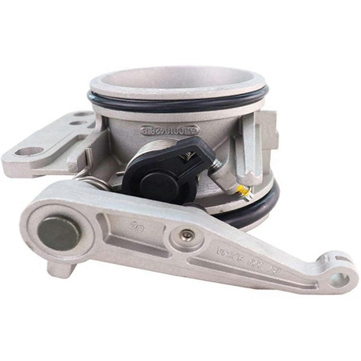 Fojtószelep test Renault Clio II, Laguna I, Megane I modellekhez, alumínium, ezüst