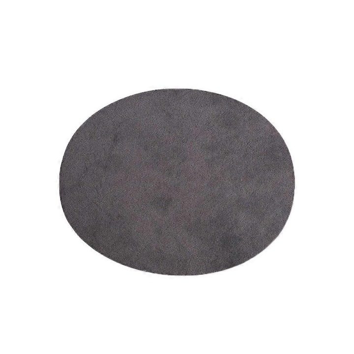 1 db flockolt könyökfolt, 11x14cm, szürke