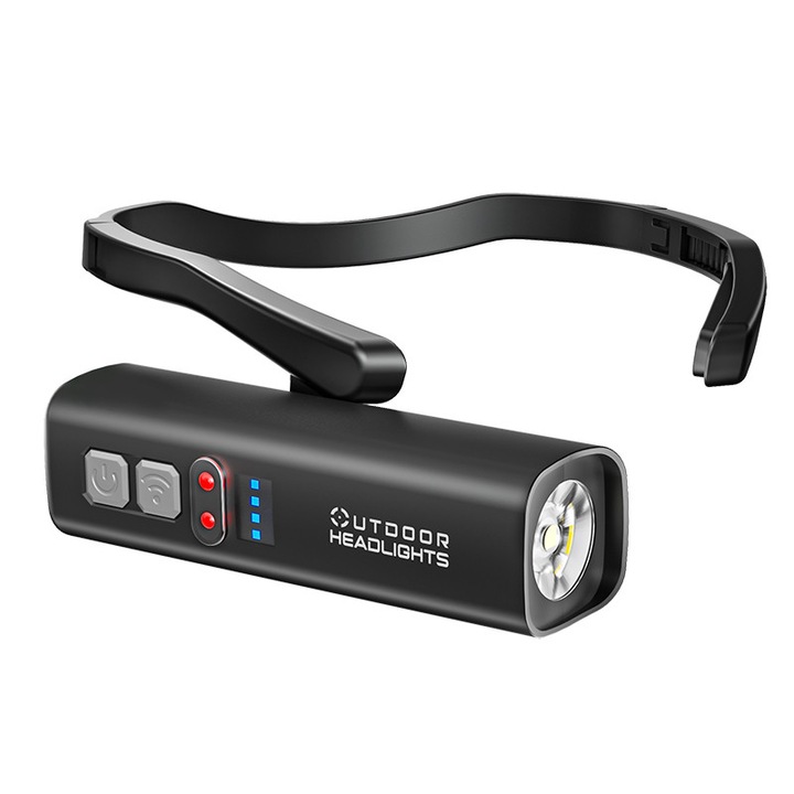 Lanterna reglabila Xinsite T1-B-01BT, IP55, 2700K, USB-C, 18650 Li-Ion 1200 mAh, >12h, ABS