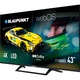 Televizor Blaupunkt LED 43ULW6000S, Frameless, 109 cm, Smart WebOS, 4K Ultra HD, Clasa F