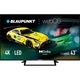 Televizor Blaupunkt LED 43ULW6000S, Frameless, 109 cm, Smart WebOS, 4K Ultra HD, Clasa F