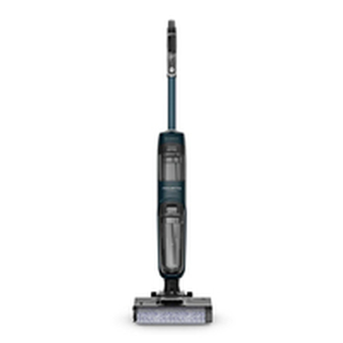 Aspirator cu spalare Rowenta X-Clean 2 GZ2251E0, 120 W, 440 RPM, pana la 35 min autonomie, rezervor apa murdara 0.44l, ecran LED, panou de control, verde & negru