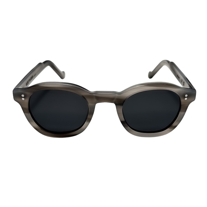 Nocturna uniszex napszemüveg, polarizált UV400 lencsék, füstszürke, 44x23x140mm