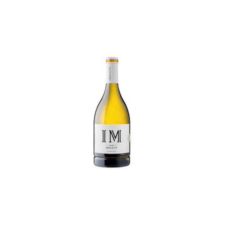 Vin alb Cramele Recas Implicit Sauvignon Blanc 0.75L, arome tropicale și erbacee, sticlă