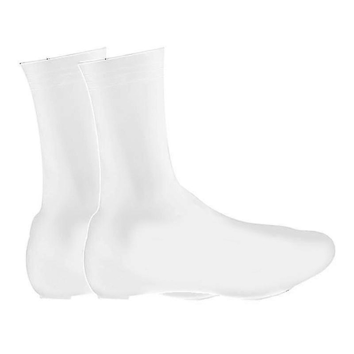 Vízálló szilikon kerékpár cipőhuzat, 1 pár, S-XL méretek, fekete