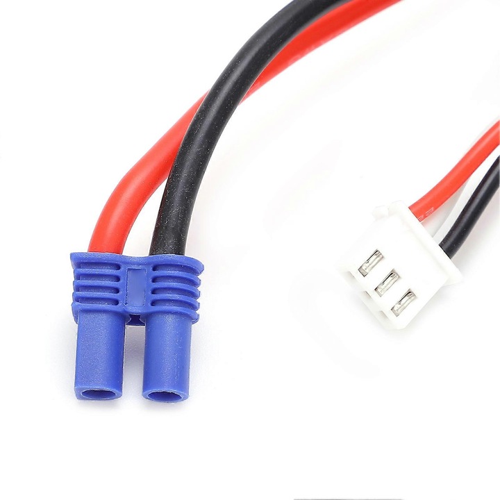 Set de 2 baterii litiu 7,4V 2700mAh pentru drone Hubsan H501, dimensiuni 107x33x14mm