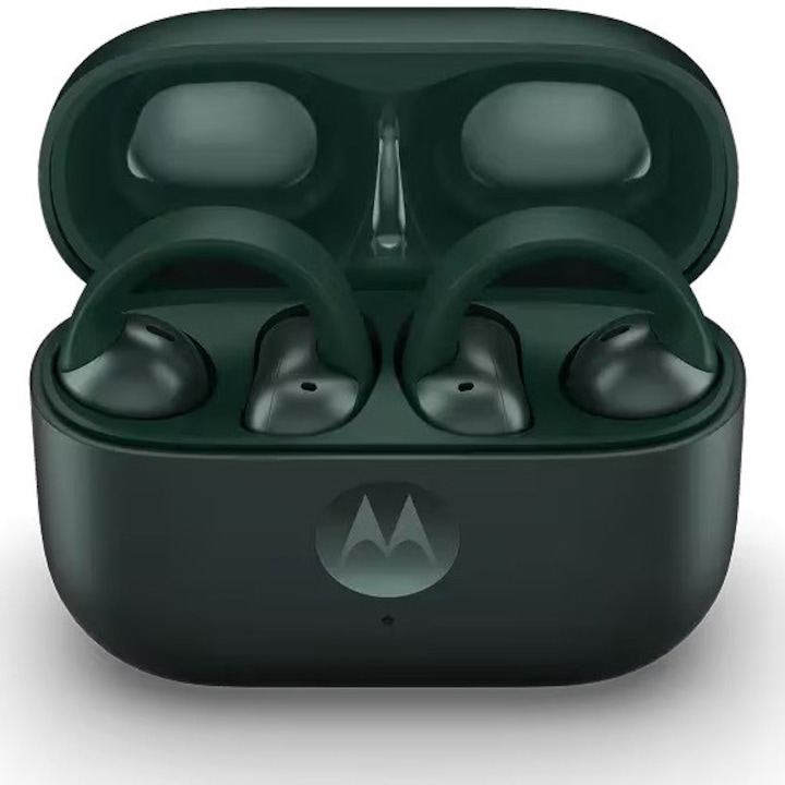 Слушалки Moto Buds Loop, Bluetooth, True Wireless, Sound by Bose, Tip “In-Ear”, PANTONE Trekking Green