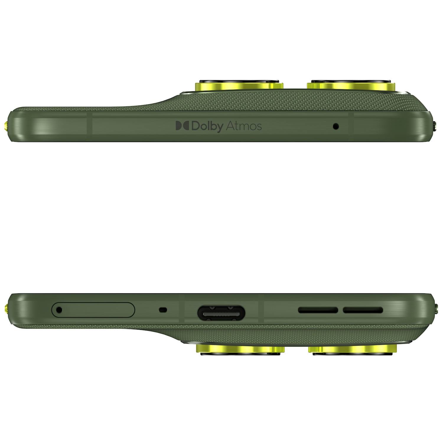 Telefon mobil Motorola edge 70, 12GB RAM, 512 GB, PANTONE Bronze Green