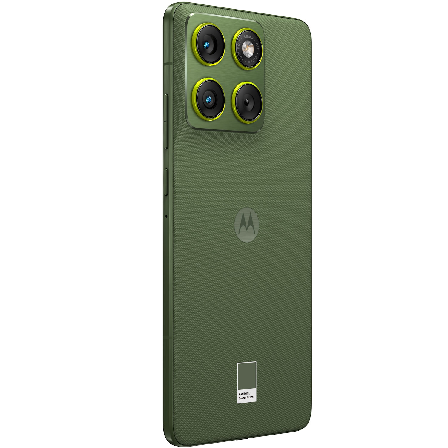 Telefon mobil Motorola edge 70, 12GB RAM, 512 GB, PANTONE Bronze Green