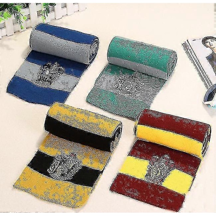 Set 7 piese costum fantezie Harry Potter, culori galben, rosu, albastru, verde, pentru copii