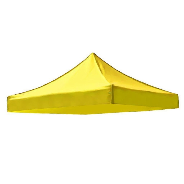Copertina de rezerva pentru cort, 2.9x2.9m, material Oxford, rezistenta la apa, galbena
