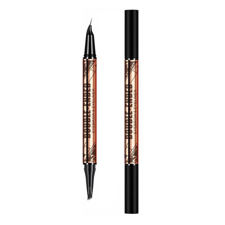 Течна очна линия, черна, 3гр, с 2 края