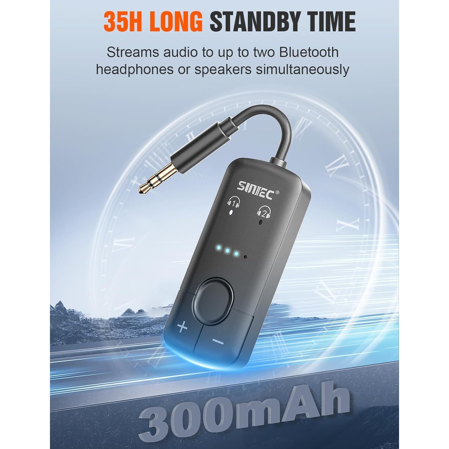 Airfly Bluetoothアダプター Adaptor transmitator AirFly cu Bluetooth, Dual Link, wireless