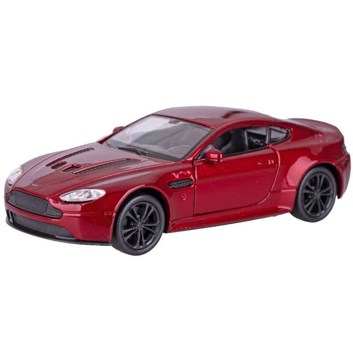 Welly Aston Martin Vantage fém modellautó, piros, 12 cm
