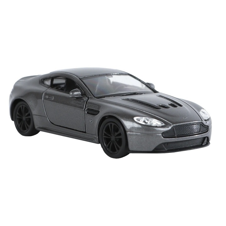 Welly Aston Martin Vantage fém modell, szürke, 12 cm
