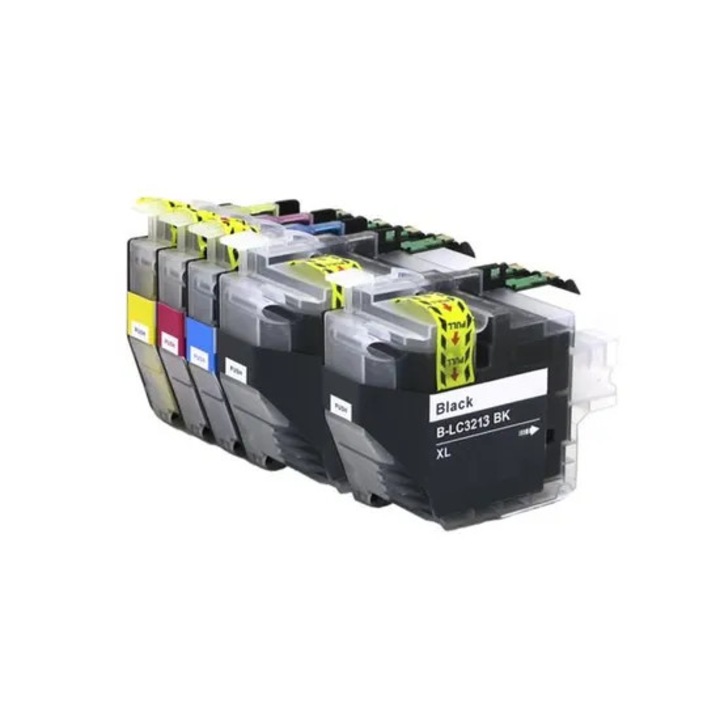 5 kompatibilis tintapatron Brother LC-3213, DCP-J572, DW, DCP-J770 sorozathoz, DCP-J772DNW, DCP-J772DW, DCP-J774DW, MFC-J491DW nyomtatókhoz