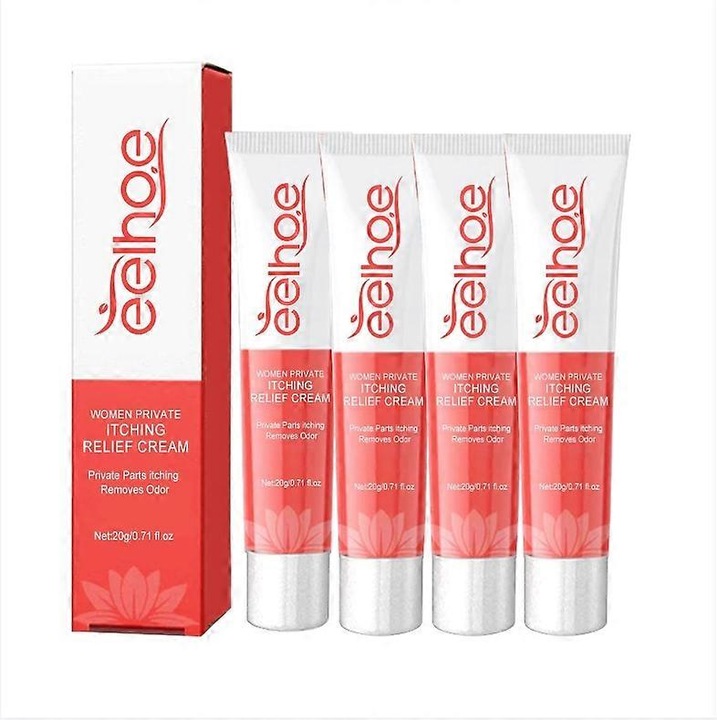 Crema anti-mancarime pentru zone intime, set 4 bucati, formula delicata, fara substante daunatoare, usor de utilizat, EELHOE