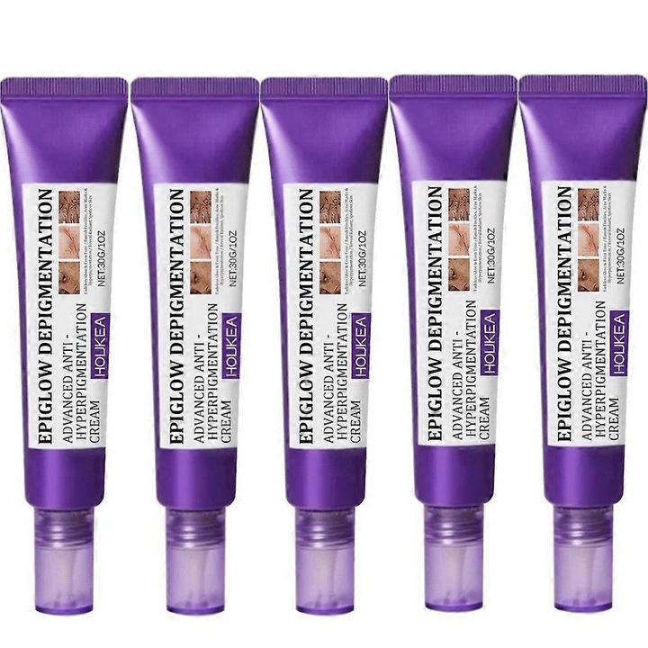 Arckrém, Epiglow MelanEX Advanced, hiperpigmentáció elleni, érzékeny bőrre, hidratáló, tartósítószermentes, 5 darabos szett