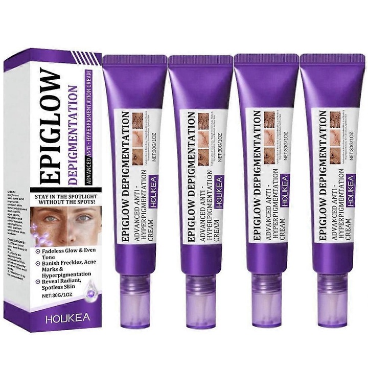 EPIGLOW MelanEX arckrém szett 4db, retinollal, érzékeny bőrre, mélyhidratáló, 50ml